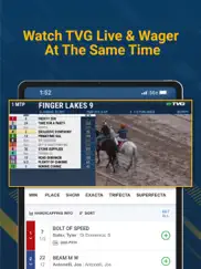 tvg - horse racing betting app ipad images 3