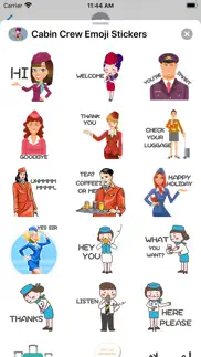 cabin crew emoji stickers iphone images 2