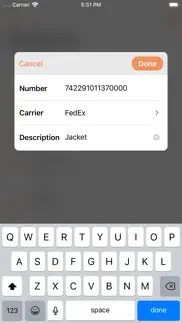 parcel - delivery tracking iphone images 3
