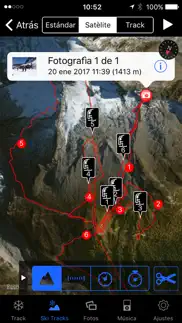 ski tracks iphone capturas de pantalla 2
