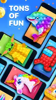 pop it game - fidget toys 3d iphone resimleri 3