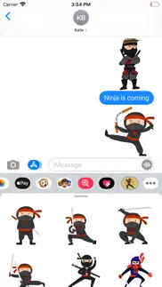 ninja samurai stickers iphone images 2