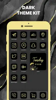 aesthetic app iconos kit maker iphone capturas de pantalla 4