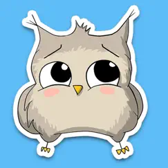 owl emoji - funny stickers logo, reviews