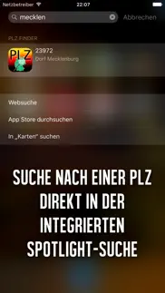 plz finder deutschland iPhone Captures Décran 2