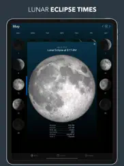 lunar phase widget iPad Captures Décran 4