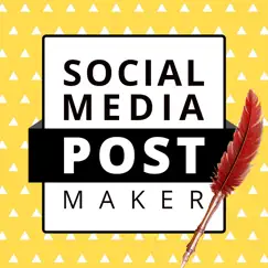 social media post maker logo, reviews