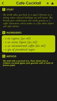 cocktail manual: drink recipes iphone images 3