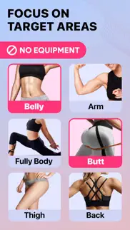 workout for women: fit at home iphone images 3