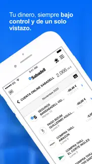 app banco sabadell iphone capturas de pantalla 2