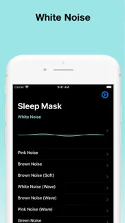 sleep mask - white noise iphone images 2