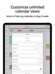 week calendar pro iPad Captures Décran 3