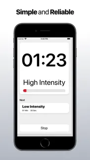 better workout: interval timer iphone images 2