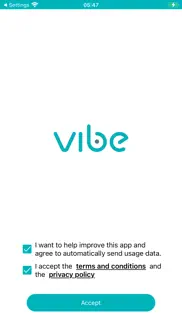 vibe app iphone bildschirmfoto 1