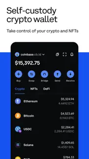 coinbase wallet: nfts & crypto iphone images 1