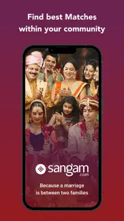 sangam.com - matrimonial app iphone images 1