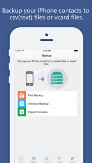 contacts sync, backup & clean iphone images 2