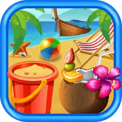 summer beach hidden objects logo, reviews
