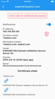 ssl certificate test iphone images 2