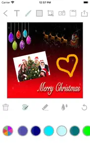 navidad - crear tarjetas iphone capturas de pantalla 3
