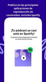spotify for podcasters iphone capturas de pantalla 4
