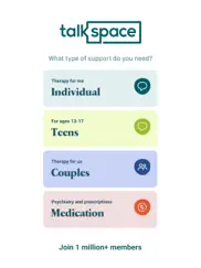 talkspace therapy and support ipad images 1