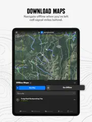 onx backcountry snow/trail gps ipad images 2