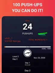 100 pushups bestronger workout ipad images 1