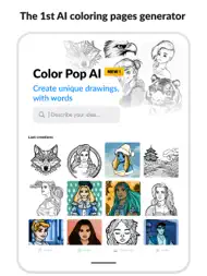 Color Pop AI - Coloring Book ipad bilder 3