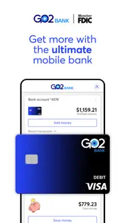 go2bank: mobile banking iphone images 1