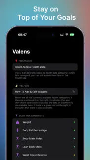 valens - widgets for health iphone resimleri 2