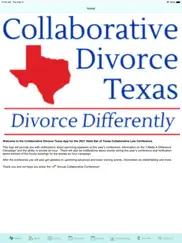 collaborative divorce texas ipad capturas de pantalla 1
