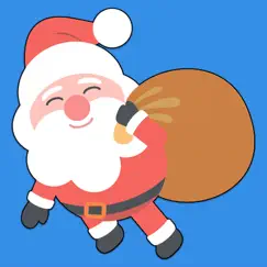 funny santa claus - stickers logo, reviews