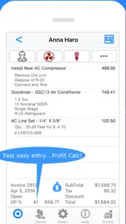 electrician invoice & estimate iphone images 2