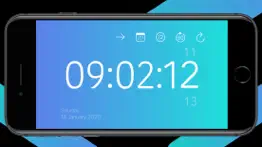 big clock - pro time widgets iphone images 3