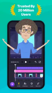 animacion creador animaker iphone capturas de pantalla 1