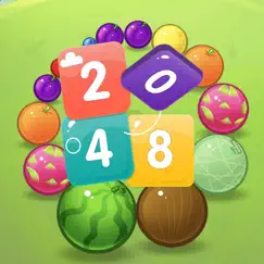 merge 2048 -number puzzle game logo, reviews