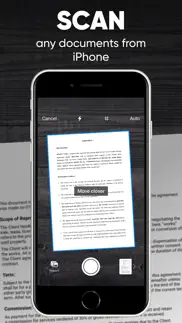scanner app. scan pdf document iphone resimleri 1