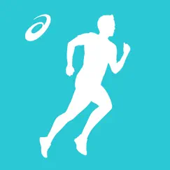 asics runkeeper—run tracker logo, reviews