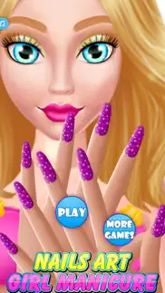 nails art girl manicure iphone images 1