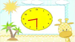 tell the time - baby learning english flash cards iphone images 1