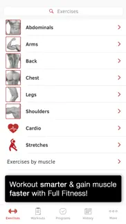 full fitness : workout trainer iphone images 1
