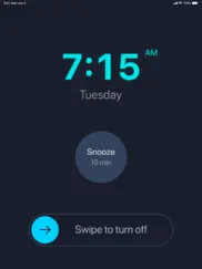 smart alarm clock - waking up ipad images 4