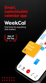 week calendar - smart planner iphone images 1