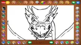 dragon attack coloring book iphone images 4