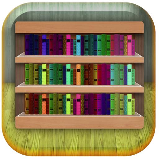 bookshelf - library logo, reviews