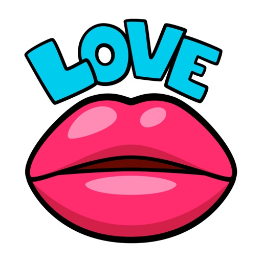 Flirty Lips Sticker app reviews download