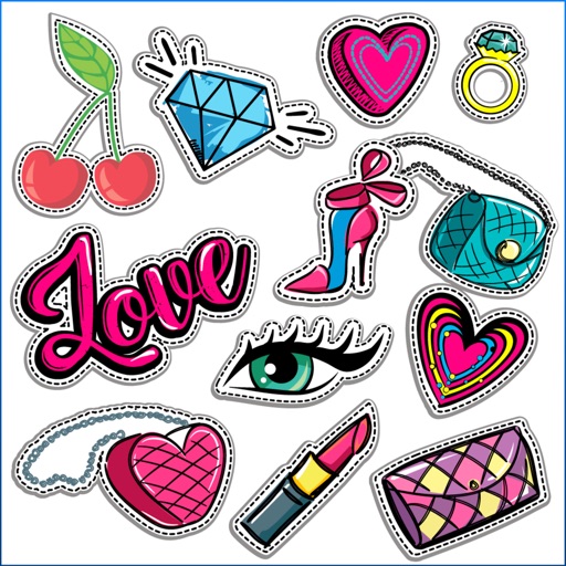 Dashed Fashion Stickers app reviews download