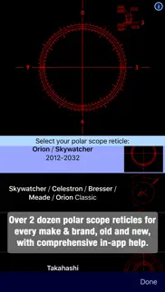 polar scope align pro watch iphone capturas de pantalla 2