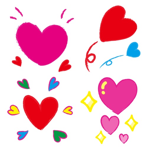 Hearts 1 Stickers app reviews download
